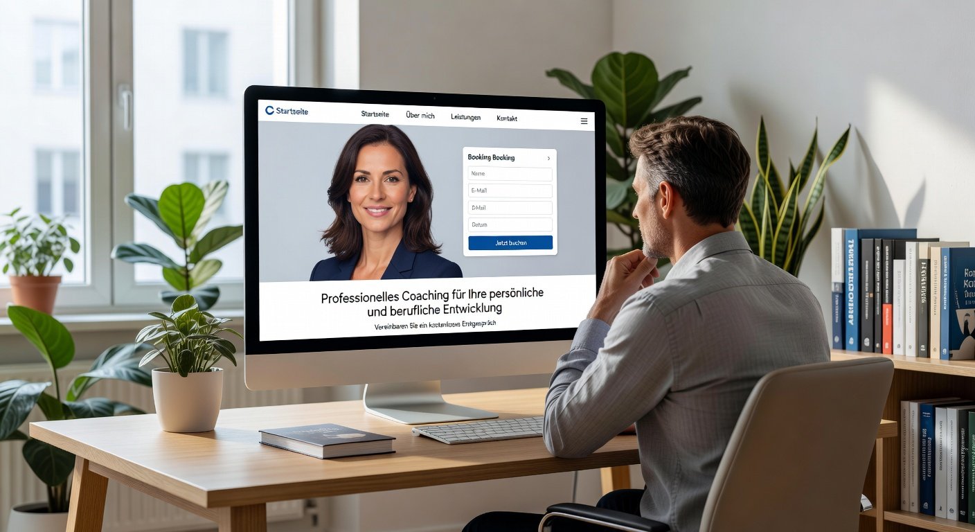 Deine Coaching-Website, die Klienten bringt